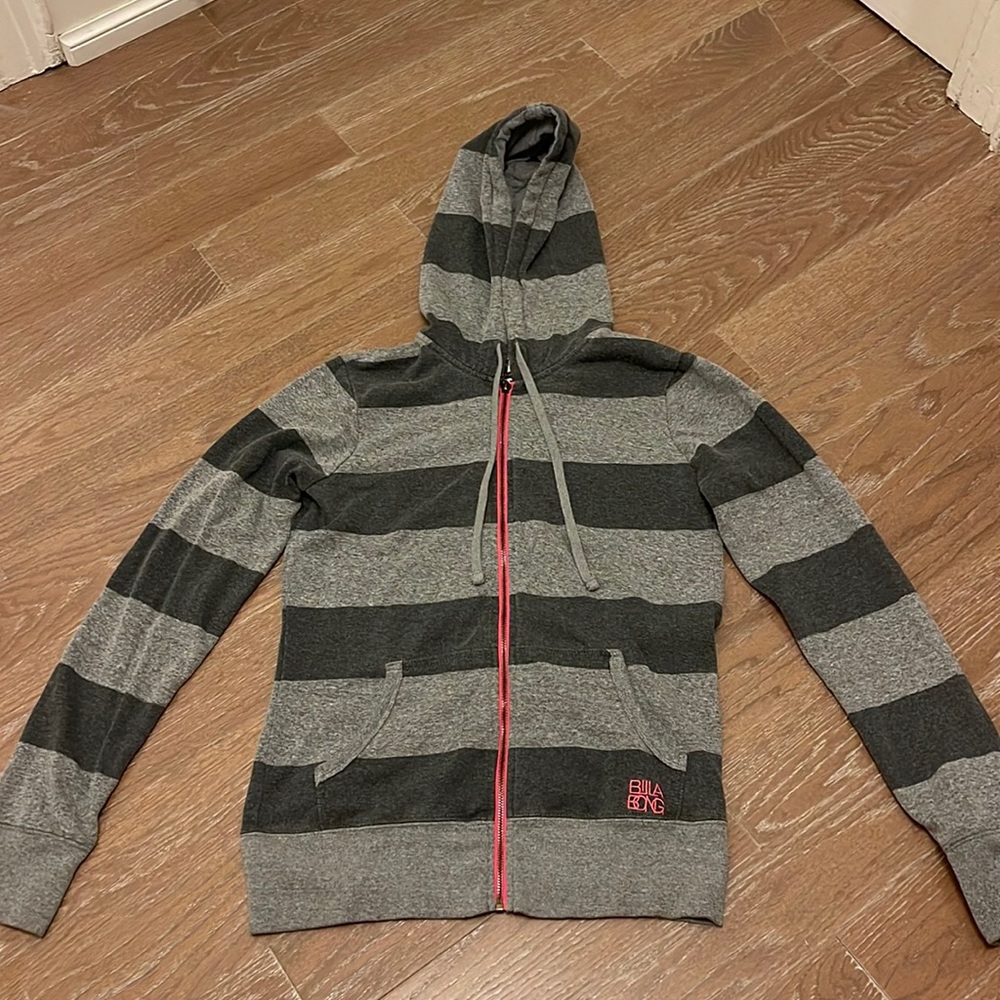 Billabong zip-up hoodie.